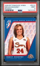 2006 Rittenhouse WNBA Rookie #22 Megan Mahoney PSA 9 Kansas State Wildcats