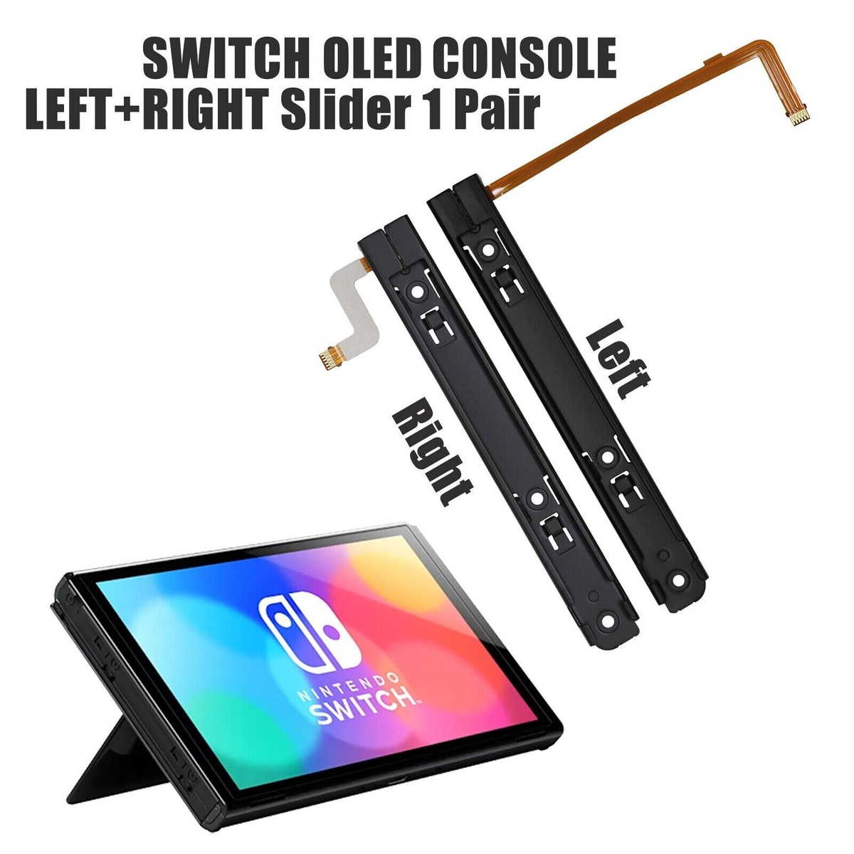 Left Right Sliding Rail Slider Cable For Nintendo Switch NS