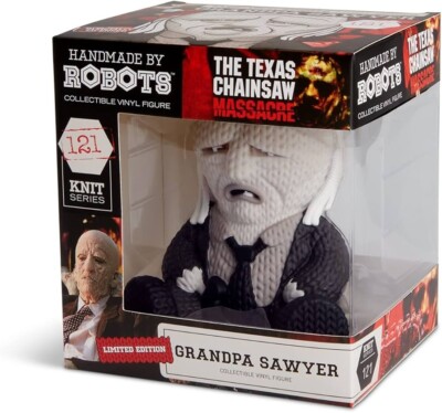 The Texas Chainsaw Massacre Grandpa Sawyer Vinyl Figure Handmade