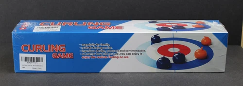 Curling Game Table Top Travel Shuffleboard Game