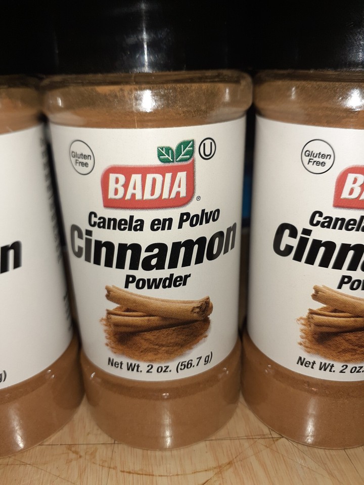 4x Badia Cinnamon/Powder/Ground/Canela/en/Polvo/Molida/Gluten Free