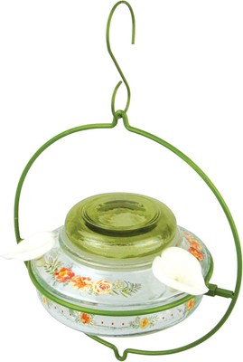 Nature's Way Bird Products Decorative Glass Top-Fill Gardenia Bouquet 