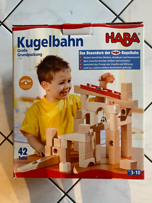 HABA - Kugelbahn - Wie neu - Kugelbahn - Holzspielzeug