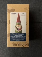 Enesco Jim Shore Heartwood Creek Christmas Gnome Holding Ornaments Figurine, ...