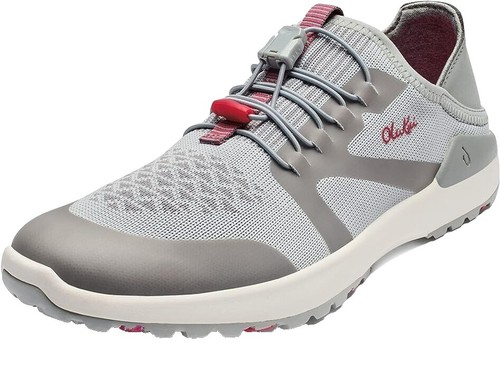 Olukai Inana Shoes Mens Size 9 Gray Mesh Drawstring Wet Grip  display picture 2