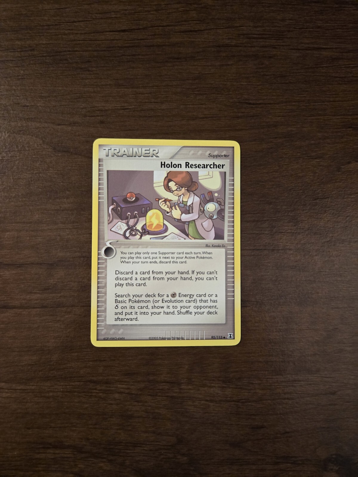 Holon Researcher - 2005 Pokémon EX Delta Species - #95/113