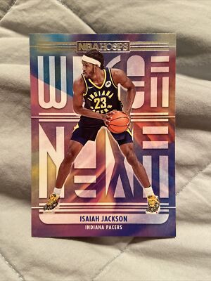 2021-22 NBA Hoops Isaiah Jackson We Got Next Insert No.22 Indiana Pacers Rookie