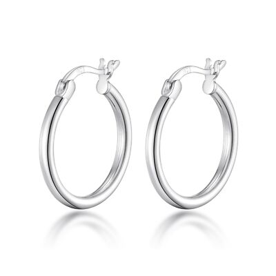 Creolen Sterlingsilber 20 mm