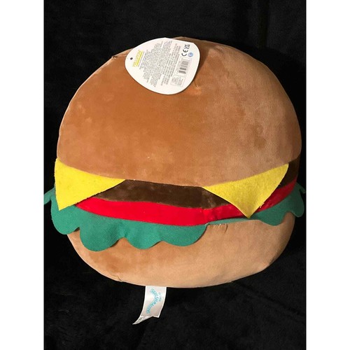 Squishmallows Squish Mallow Kelly Toy: CARL the Cheeseburger NWT Large 16 - 17" - Picture 8 of 8