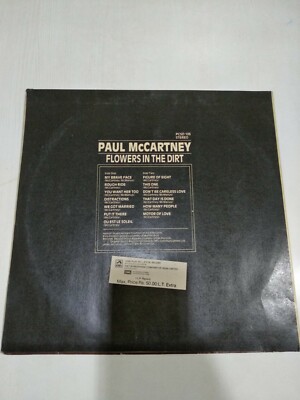 CD paul mccartney flowers in the dirt RARE