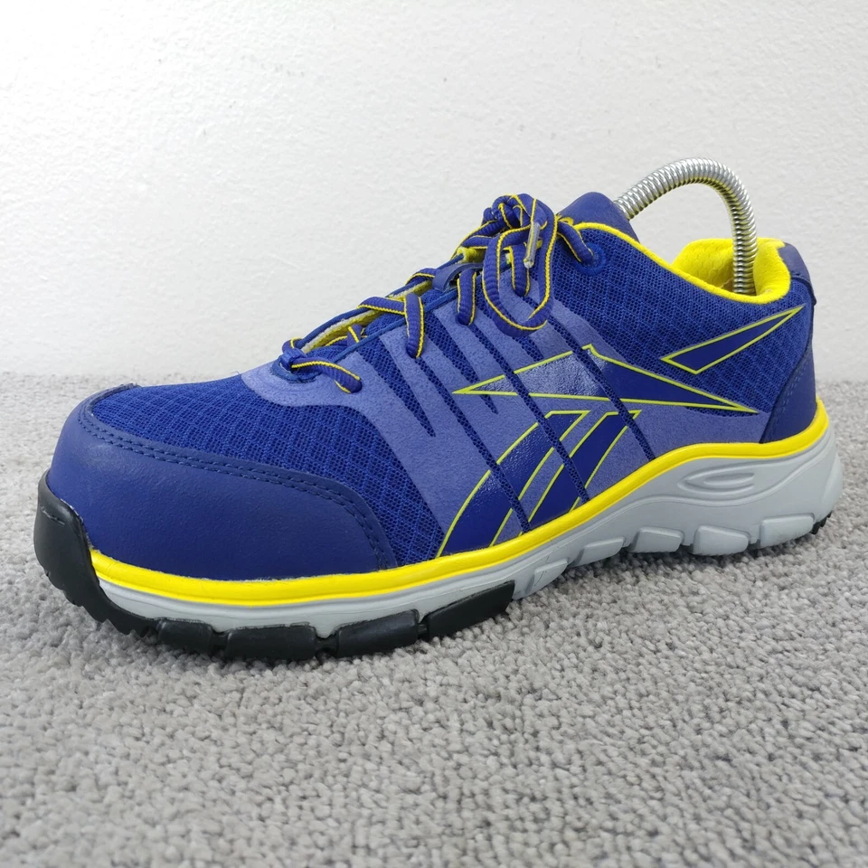 Reebok Arion RB458 Womens Size 9 W Work Shoes Safety Composite Toe ASTM Blue Low - Image 4 of 4