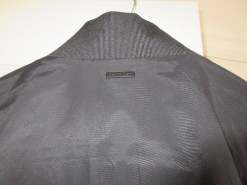 Calvin Klein , Mens Black Full Zipper 