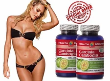 weight loss - GARCINIA CAMBOGIA - Improves Mental Concentration - 2 Bottles