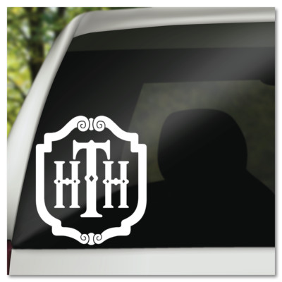 6'' Disney Park Tower of Terror Logo Vinyl Decal Sticker