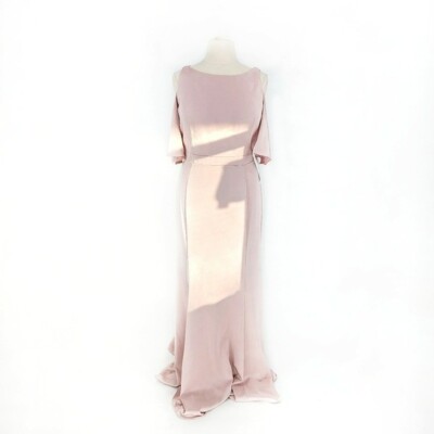 kleinfeld cold-shoulder long bridesmaid dress Cold Shoulder Gown Pink 20 mother of the bride wedding this party dress will sale: Buy3Bridesmaids Buy Miss Chase Women Color:Navy/Blue Gray