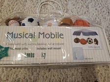Lambs  Ivy Sports Musical baby Mobile football baseball soccer basketball