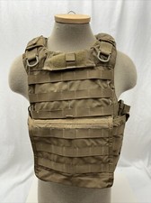 Usado BAE Eclipse RBAV Liberable Body Armor Chaleco Placa Portador Chaleco Coyote Pequeño
