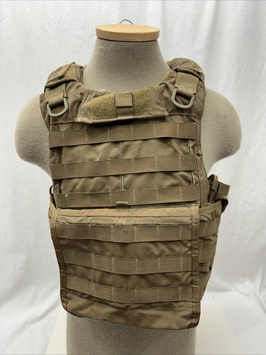 Used BAE Eclipse RBAV Releasable Body Armor Vest Plate Carrier Vest Coyote Small