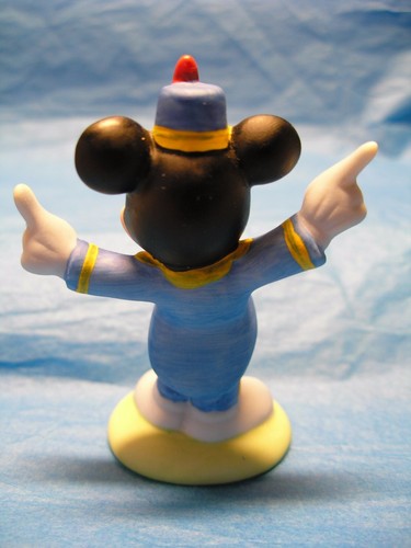 VERY RARE Disney - Grolier - Mickey Mouse - Band Leader Figurine - Picture 2 of 2