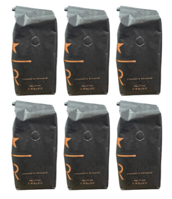 Starbucks 6-Pack Tanzania Mondul Estate Whole Bean Reserve Limited Roast 3/19/25