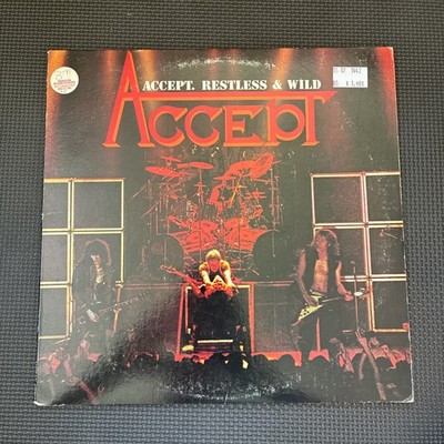 Accept   Restless & Wild RARE out of print vinyl LP '83