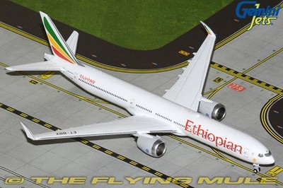 GeminiJets 1:400 777-9 Ethiopian Airlines ET-BBX Folded Wingtip Configuration