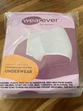 Wearever For woMen Washable Leak Control Underwear Max Absorbent  medium beige