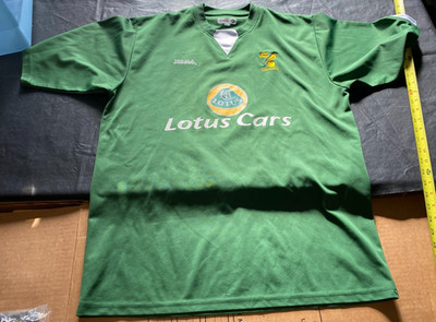 Lotus Cars XARA size L F1 racing shirt w/ snag