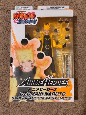 Uzumaki Naruto Sage Mode - Shippuden - Shohen Jump - Anime Heroes Action Figure
