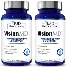1MD Nutrition VisionMD Eye Vitamin CARMIS - Eye Supplement - 30 Softgels 2 Pack