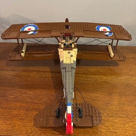 Lego 3451 Sopwith Camel Biplane & 10024 Red Baron Airplane Building Set *READ