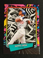 2026 Panini Decades 90s Pop Culture Sammy Sosa Base No. 5 Cubs