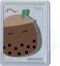 2024 Panini Squishmallow #82 Bernice White Mojo Prizm /199 Boba Tea