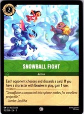 Disney Lorcana Snowball Fight Winterspell Common 95/204 NM