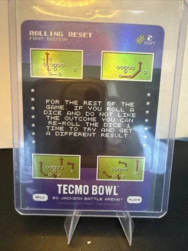 2026 Battle Arena Tecmo Bowl - Rolling Reset 1st Edition Plays *Ultra Rare* BPL1