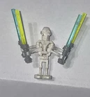 Lego  #7656 ~ Star Wars General Grievous Minifigure (SW0134a) ~ No Cape