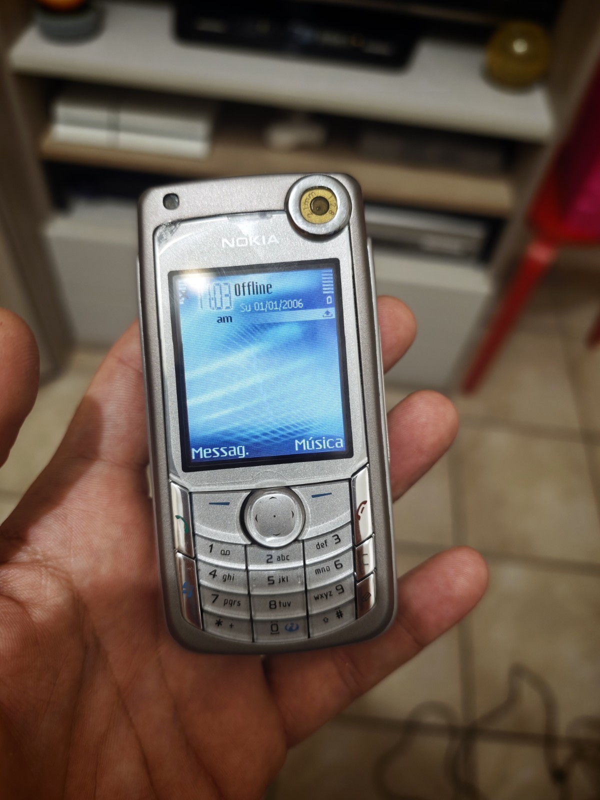Nokia 6680 Grigio Scuro Come Nuovo