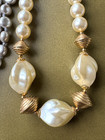 Nice 12 Pc Lot Vintage - Now Necklaces Lia Sophia Lampwork Beaded Shell Crystal — photo 10