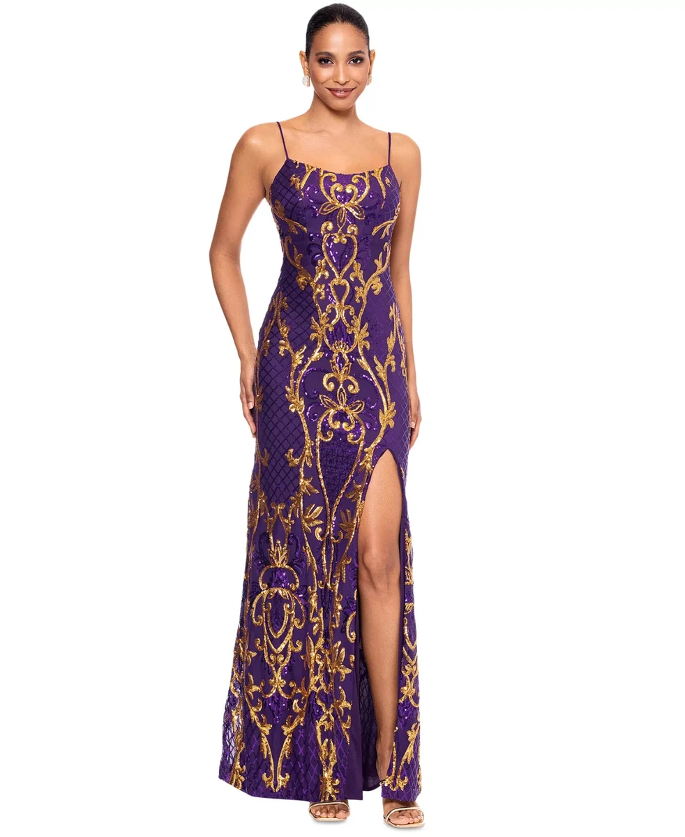 Betsy & Adam Purple Dresses for Women for sale - eBay