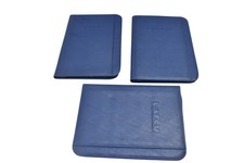 3 Pack Sevelle Gear Zippered Padfolio Notepad Holder Blue With Pad Organizer