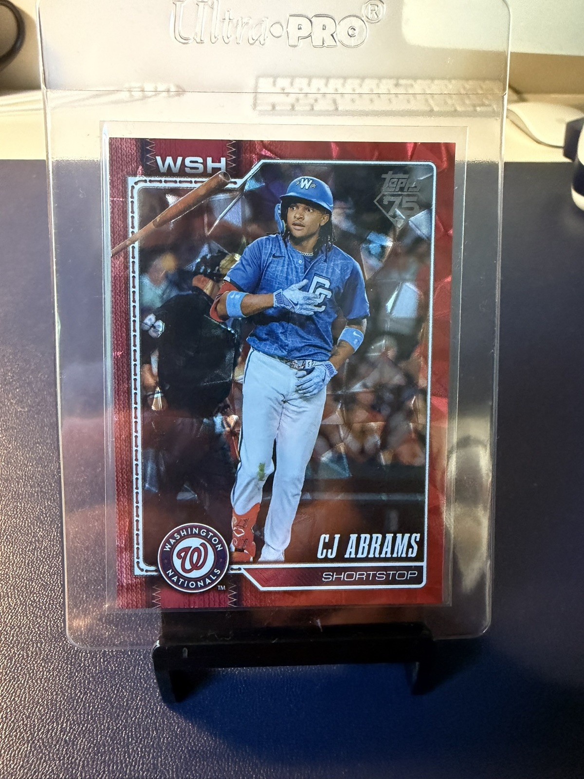 2026 Topps Series One | CJ Abrams | Red 2/5 Nationals