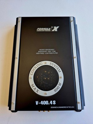 Formula X 400.4, 4-Kanal Car Hifi Leistungsverstärker, Endstufe NEU 1 Stück