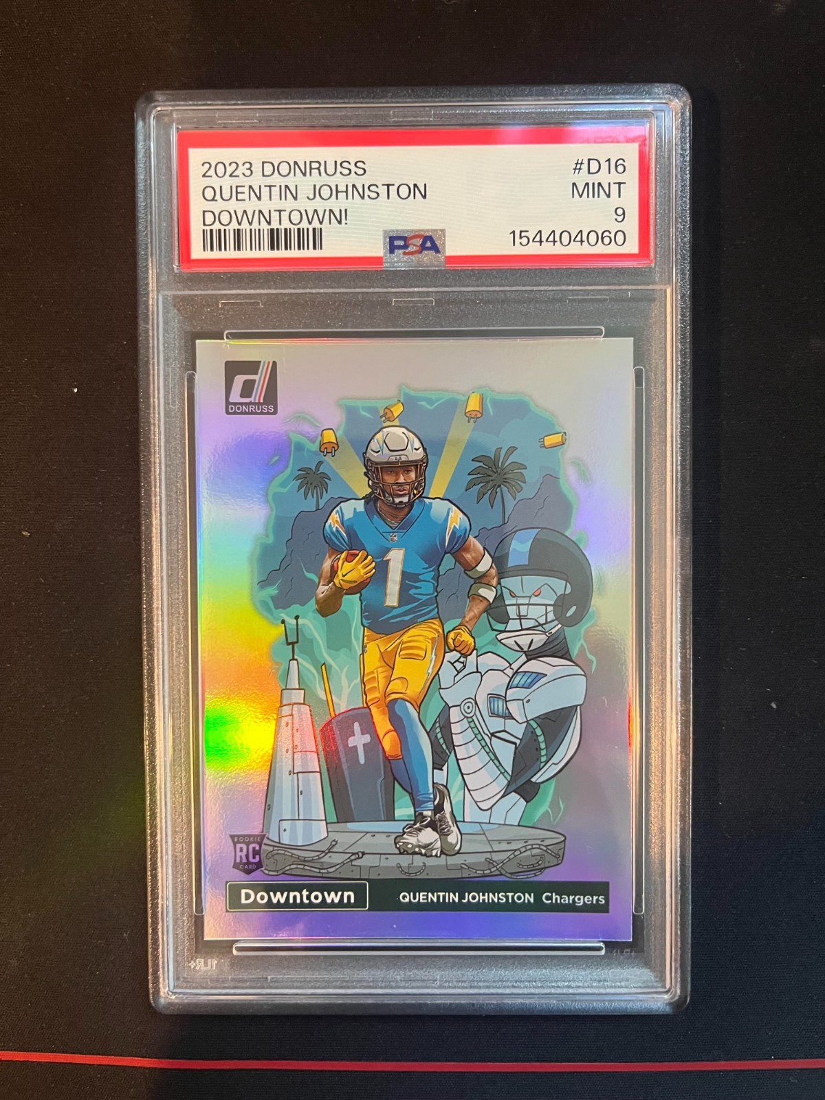 2023 Panini Donruss - ROOKIE DOWNTOWN Quentin Johnston #D-16