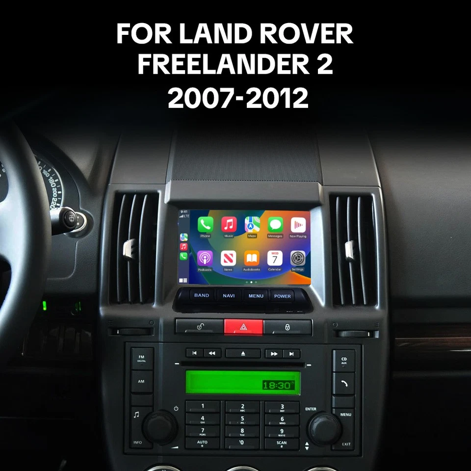 For Land Rover Freelander 2 LR2 2006-2012 Android Carplay Radio Stereo GPS Navi - Image 3 of 4