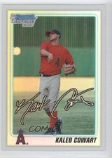 2010 Bowman Draft Chrome Draft Picks Refractor Kaleb Cowart #BDPP89 fm0