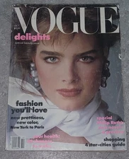 VOGUE Magazine OCT 1983- BROOKE SHIELDS  -RENEE SIMONSEN  *606 PAGES!!