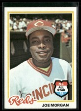 1978 Topps Joe Morgan Cincinnati Reds #300