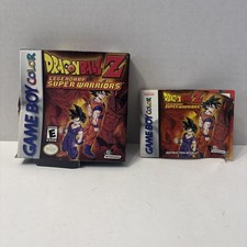 Game Boy Color Dragon Ball Z Legendary Super Warriors BOX INSERT NO GAME Damaged