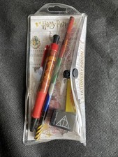 Bolsa de papelería Harry Potter: lápiz, bolígrafo, regla, borrador y sacapuntas