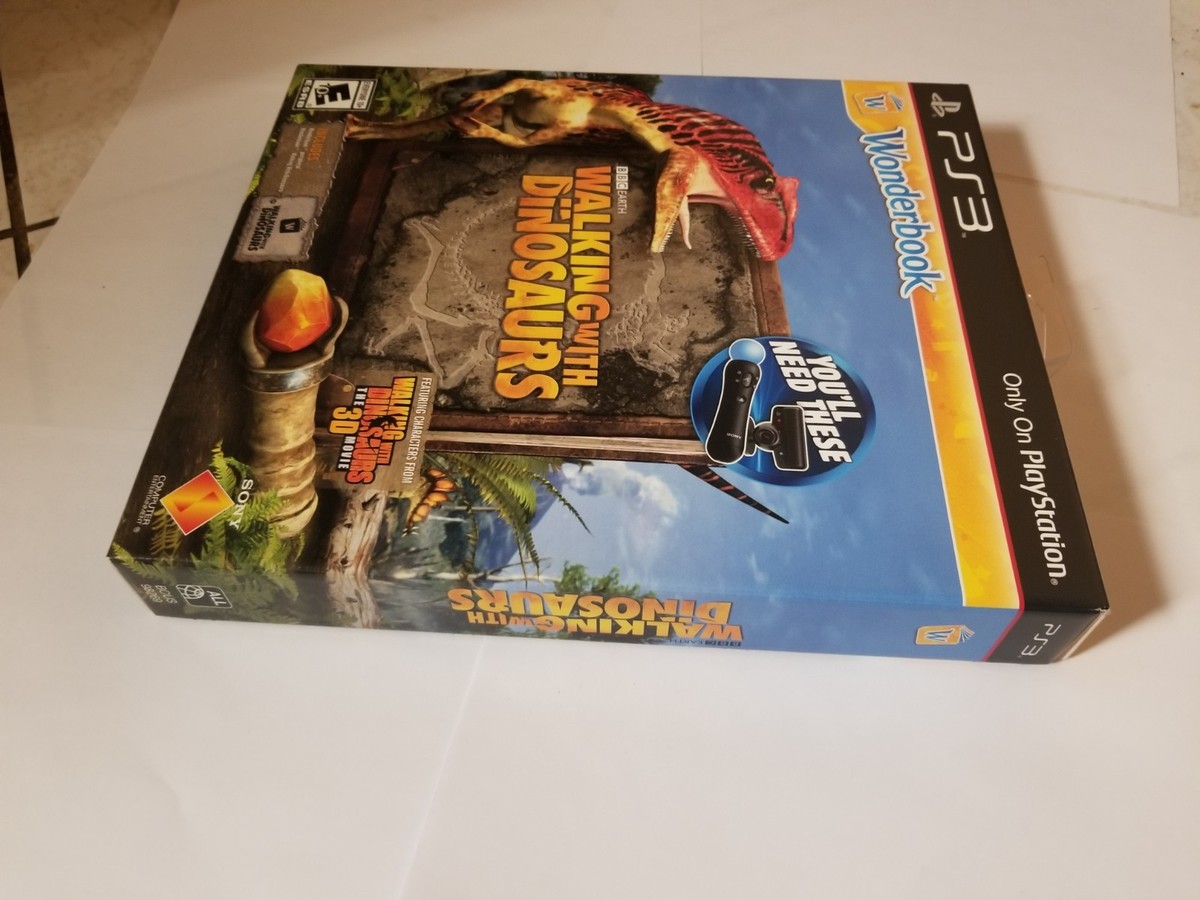 Jeu PS3 Sur La Terre Des Dinosaures Wonderbook - Complet - Bon état